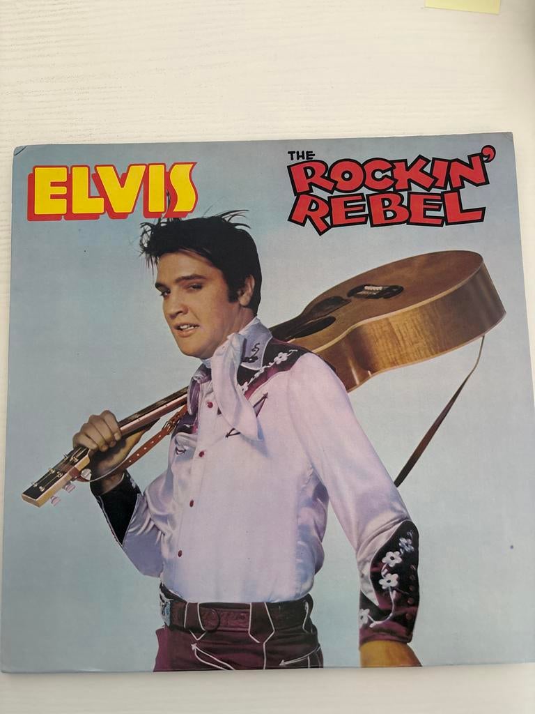 Elvis Presley - The Rockin' Rebel (Bootleg LP), Ophalen of Verzenden, Zo goed als nieuw, Cd of Plaat