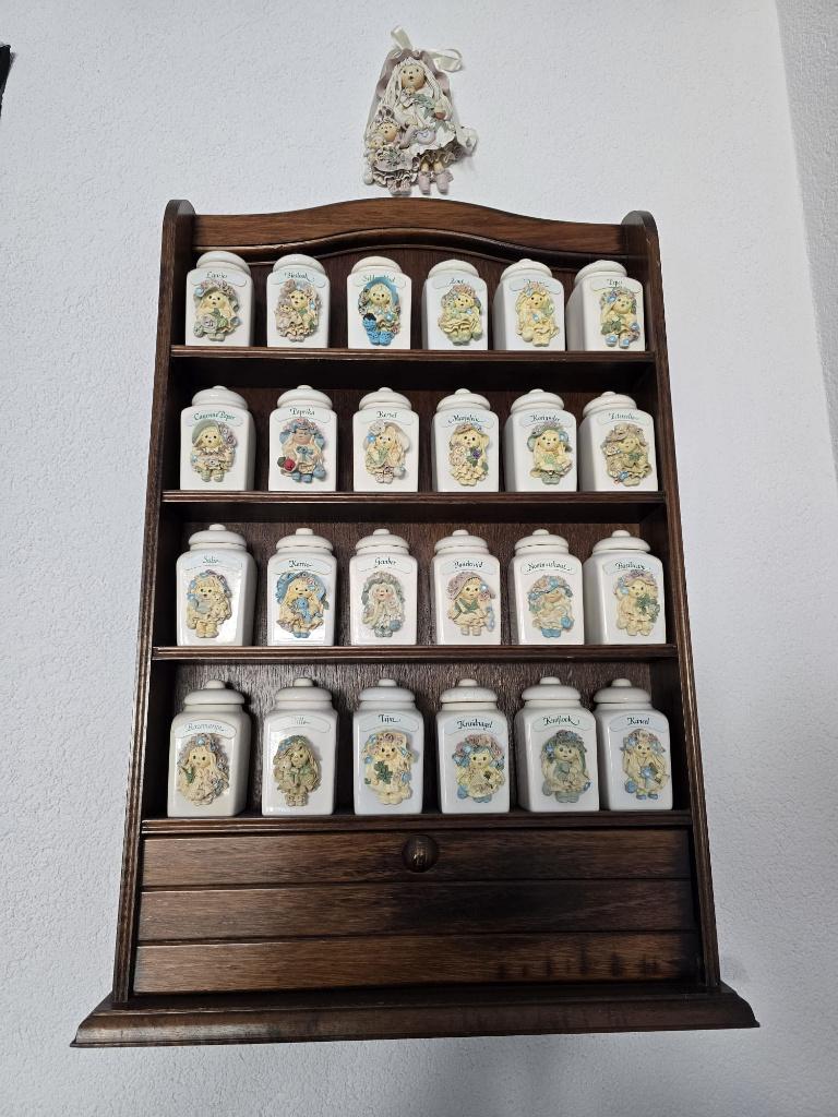 Vintage Kruidenpotjes, Goldina Art Collection, Ophalen, Gebruikt