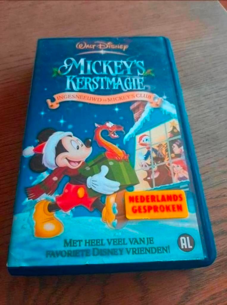 Walt Disney Mickey's Kerstmagie. Videoband., Cd's en Dvd's, VHS | Kinderen en Jeugd, Alle leeftijden, Ophalen of Verzenden, Gebruikt