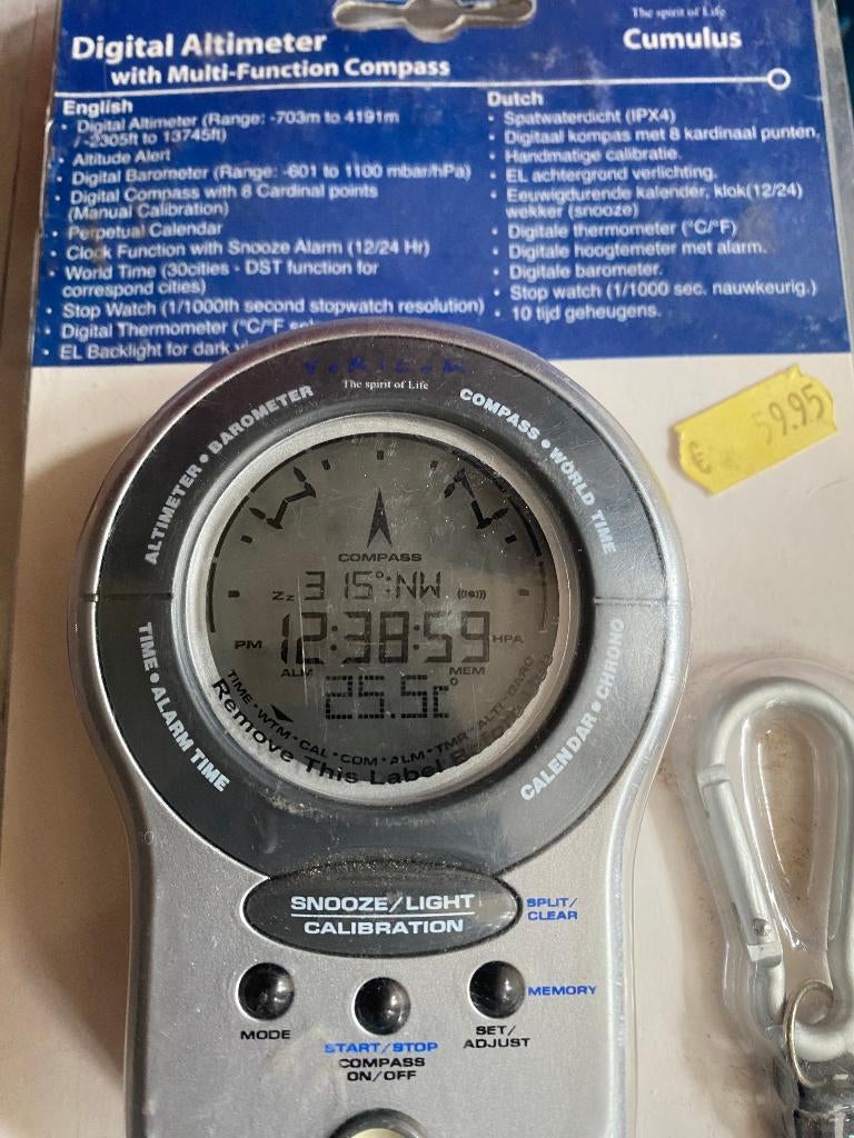 digital kompas, barometer  hoogtemeter enz, Ophalen of Verzenden, Nieuw, Gps of Kompas