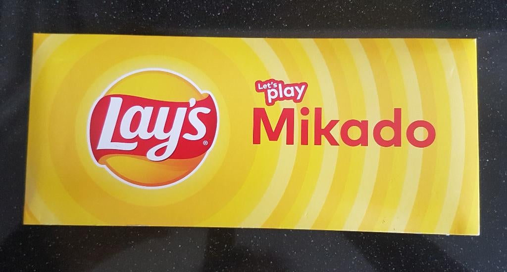 LAY`S - flippo Let`s Play Mikado, collectors item, NIEUW., Verzamelen, Ophalen of Verzenden, Spiek, Overige typen