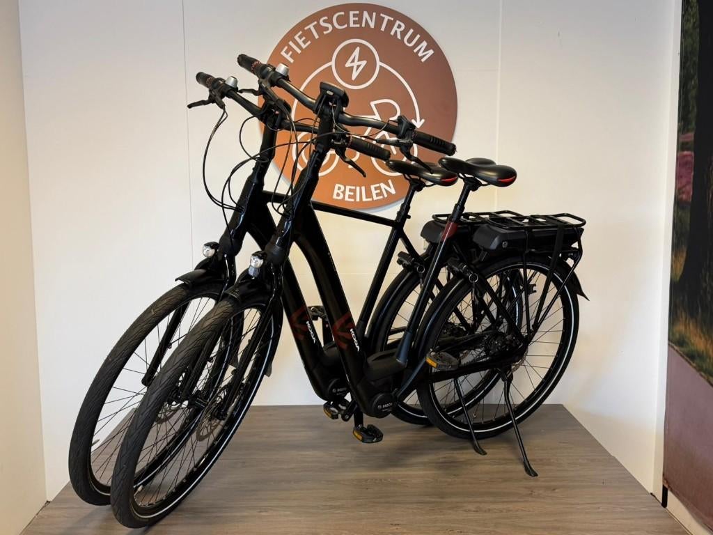 Set Koga E-Nova Evo | 2x 500Wh | Riem | Bosch | XL, Zo goed als nieuw, 59 cm of meer, 50 km per accu of meer, Ophalen