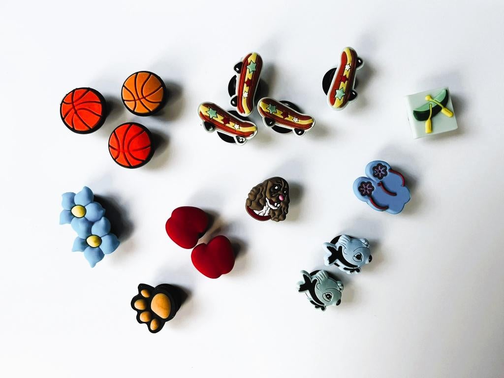 Jibbitz versiering pins speldjes voor je Crocs, Jibbitz, Gebruikt, Jongen of Meisje, Overige typen