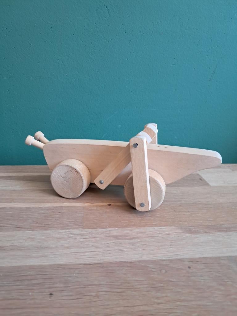De Groene Merel antroposofische houten sprinkhaan, Kinderen en Baby's, Speelgoed | Houten speelgoed, Ophalen of Verzenden
