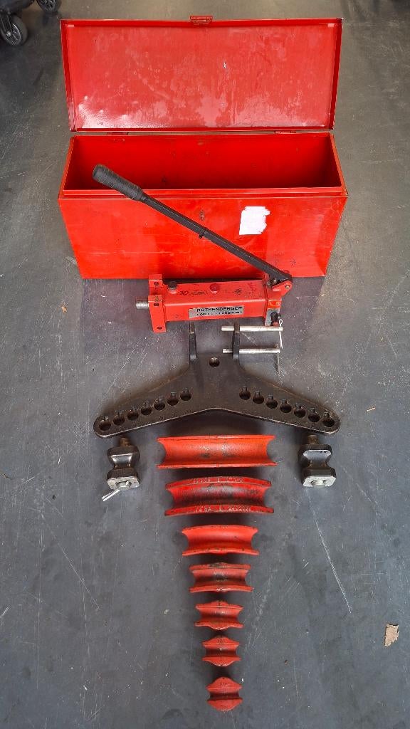 Hydraulische Rothenberger Robull europomp Pijpenbuiger, Ophalen, ., Zo goed als nieuw, .