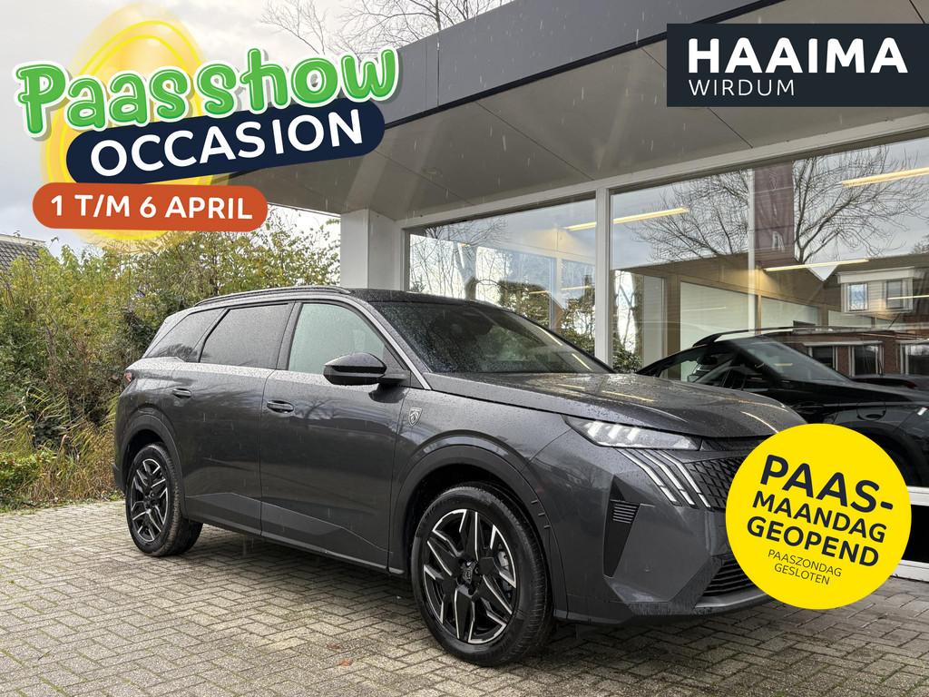 Peugeot 5008 1.2 Hybrid 145 GT |Automaat | Elektr. achterkle, Auto's, 145 pk, Stof, Gebruikt, 1199 cc