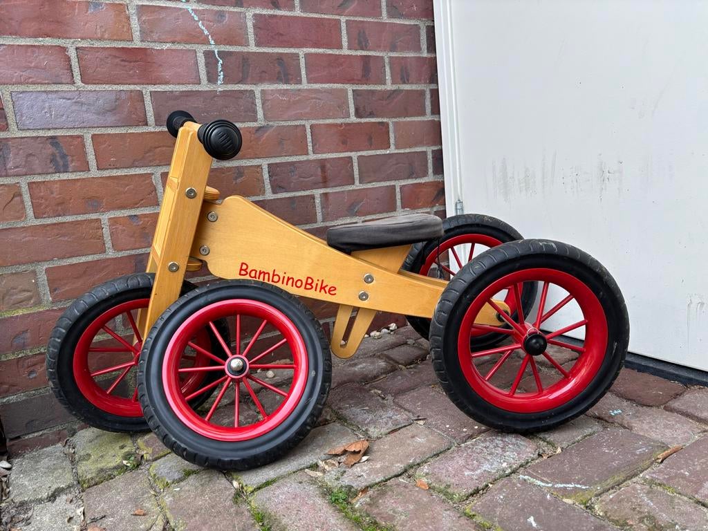 Bambino Bike houten loopfiets / trike 2-in-1, Ophalen