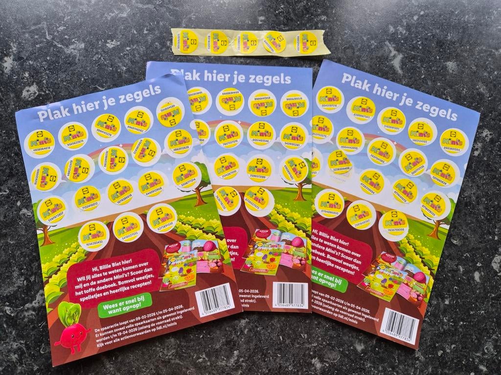 Lidl zegels, Ophalen of Verzenden, Winkel, Super of Benzinepomp, Volle spaarkaart