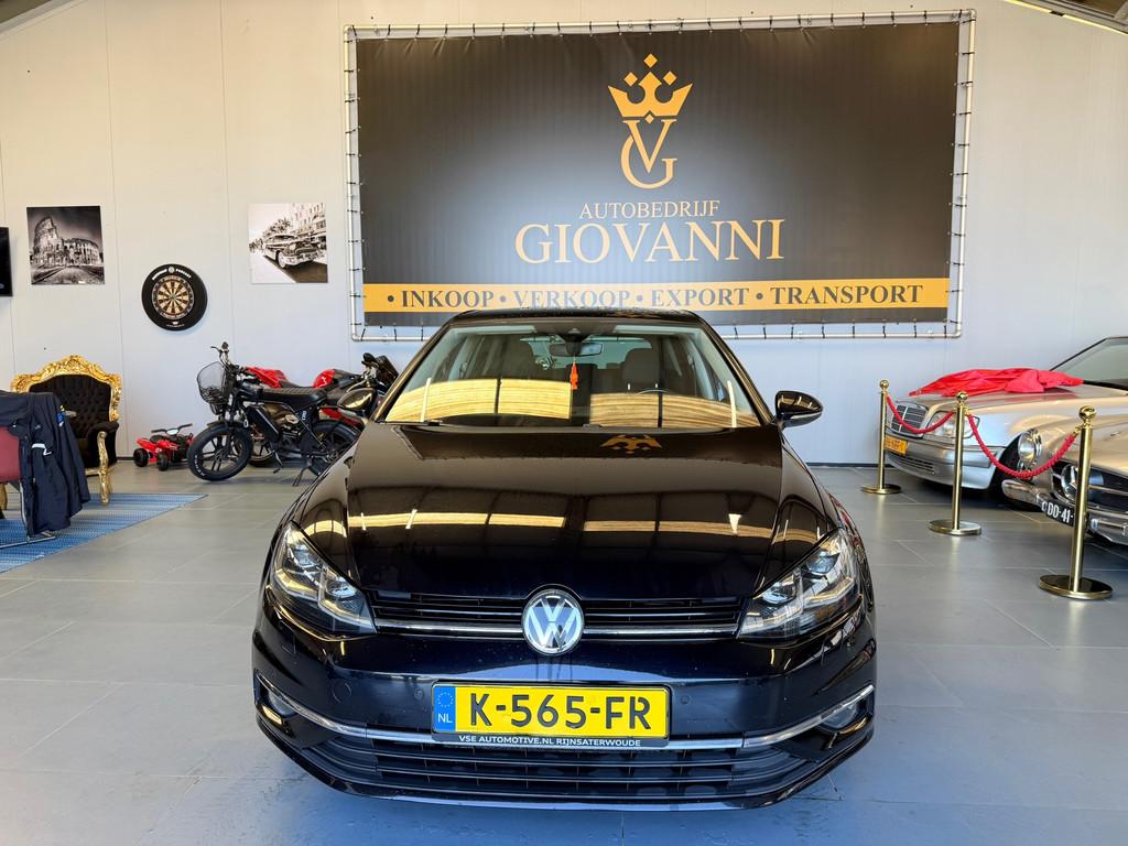 Volkswagen Golf 2.0 TDI Highline, Auto's, Gebruikt, Euro 6, 4 cilinders, Zwart