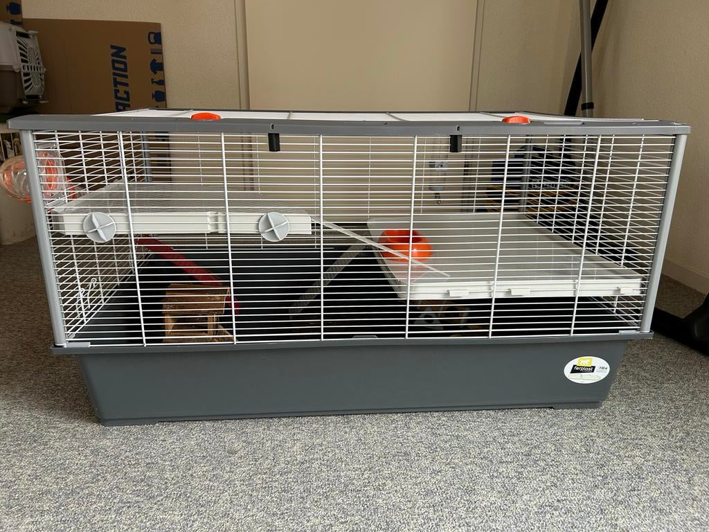 Ferplast Hamster/Knaagdierenkooi, Dieren en Toebehoren, Knaagdieren en Konijnen | Hokken en Kooien, Ophalen, Kooi, 60 tot 90 cm