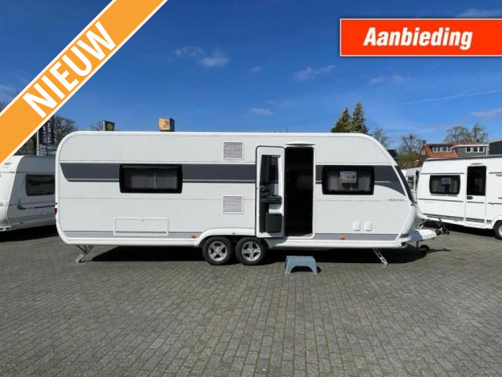 Hobby Prestige 660 WFC 2e PAASDAG OPEN!, Rondzit, Hobby, 7 tot 8 meter, Bedrijf