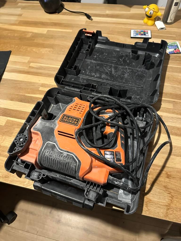 Black & Decker Scorpion Zaag - Gebruikt, Ophalen of Verzenden, Gebruikt, Reciprozaag