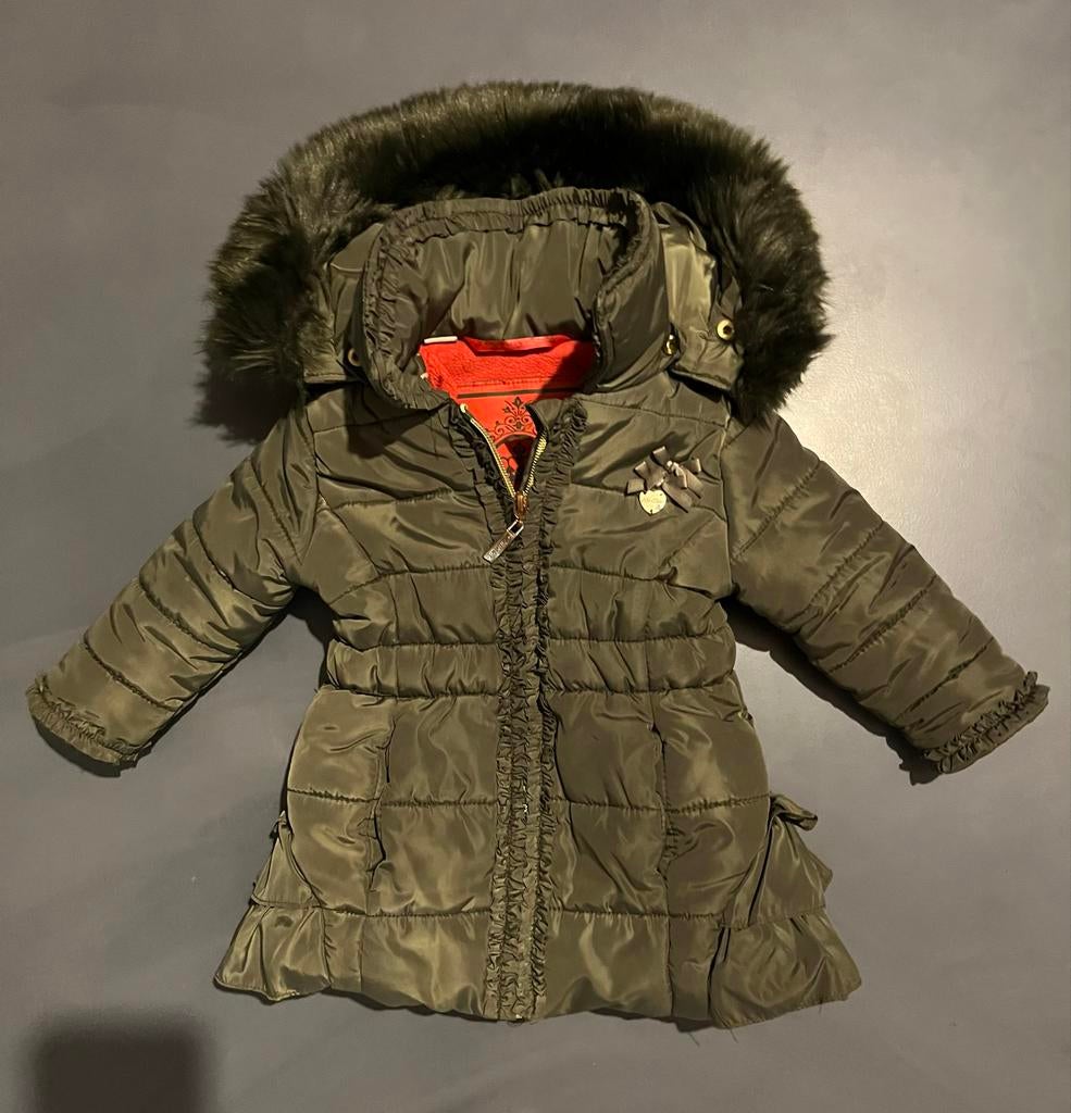 Le Chic winterjas met klein vlekje, Kinderen en Baby's, Kinderkleding | Overige, Gebruikt, Meisje, Ophalen of Verzenden