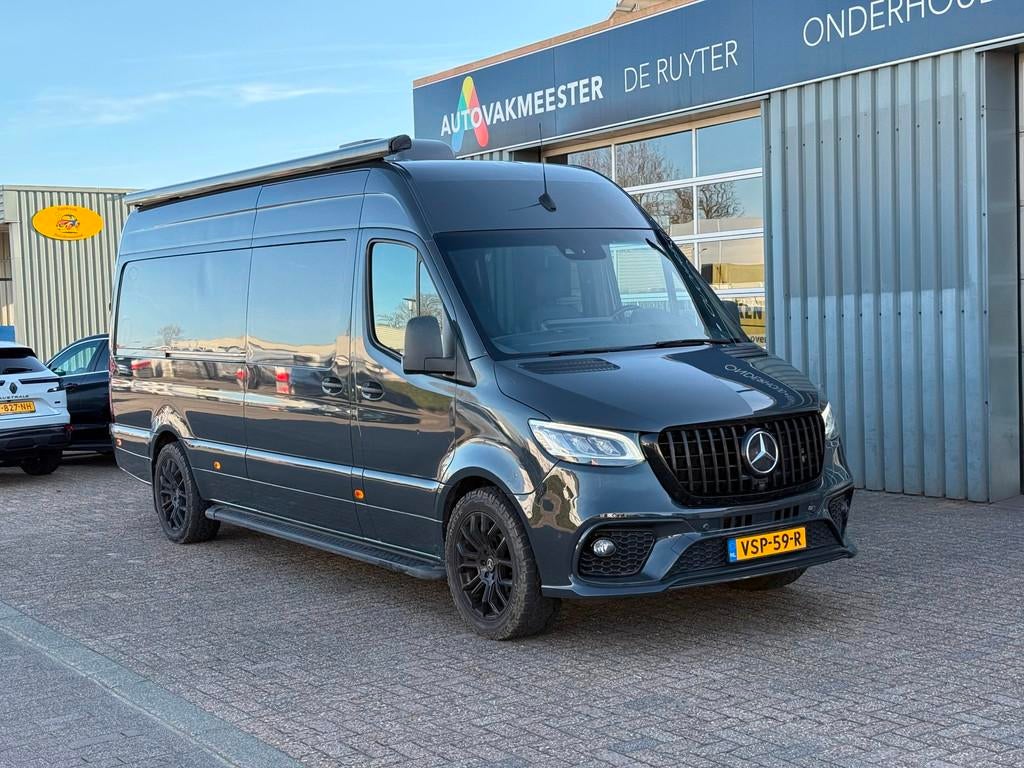 Mercedes-Benz Sprinter 319 3.0 V6 CDI L3H3 Motorsport Camper, Automaat, Buscamper of Camperbus, Mercedes-Benz, Diesel