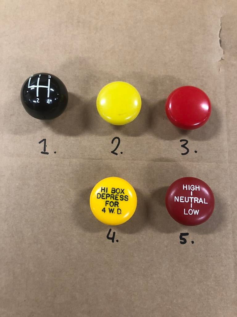 Land Rover Lightweight/Series bedieningsknoppen versnelling, Ophalen of Verzenden