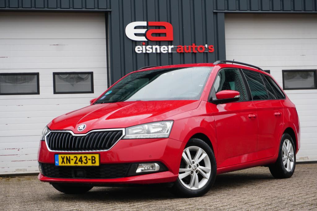 Skoda Fabia Combi 1.0 TSI Style | CAMERA | STOELVERW. | CLIM, Voorwielaandrijving, Stof, Gebruikt, 1041 kg