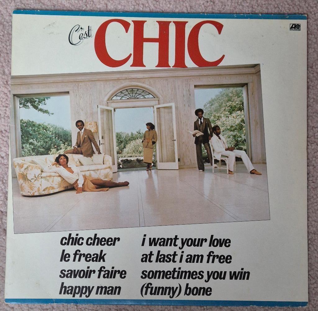 Chic – C'est Chic, Cd's en Dvd's, Vinyl | Pop, Ophalen of Verzenden, 1960 tot 1980, Gebruikt, 12 inch