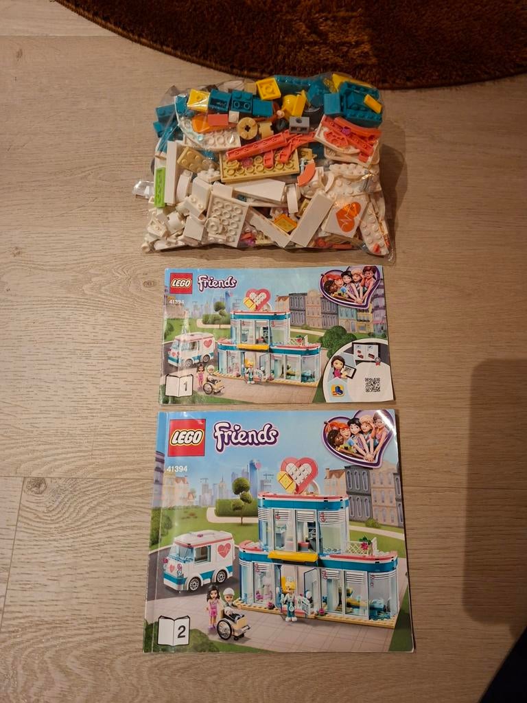 Lego Friends ziekenhuis 41394, Ophalen of Verzenden, Gebruikt, Complete set, Lego