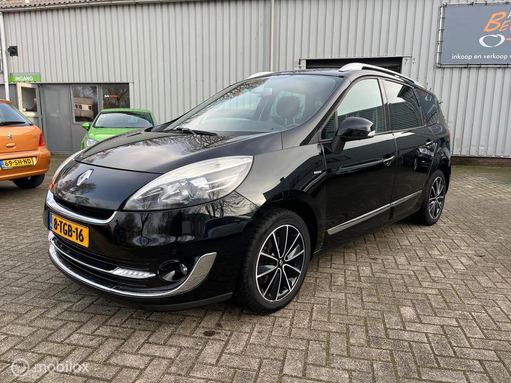 Renault Grand Scenic 1.2 TCe Privilege 7 PERSOONS, Auto's, Voorwielaandrijving, Euro 5, Gebruikt, Zwart