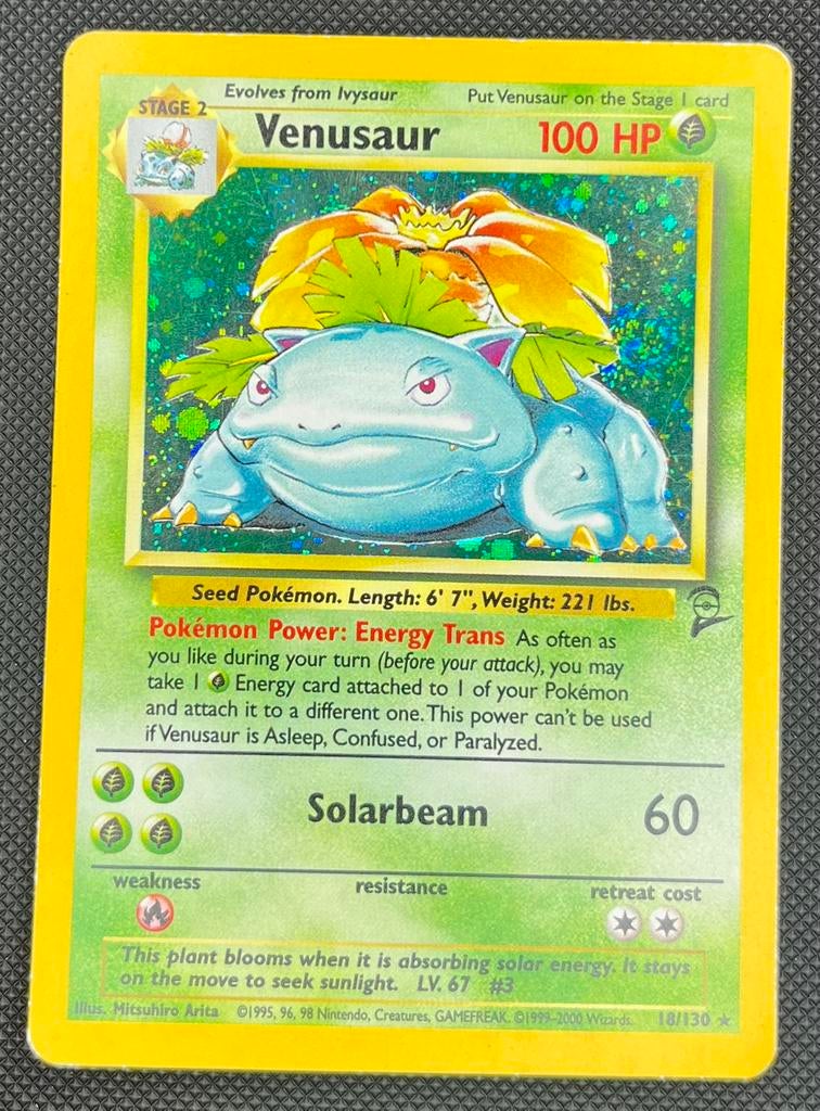 Pokemon Venusaur, Ophalen of Verzenden, Zo goed als nieuw, Losse kaart