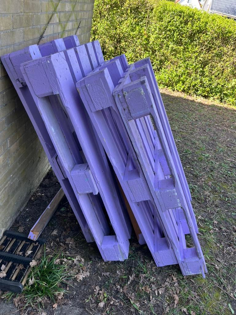 Gratis ophalen: 4 pallets, Doe-het-zelf en Verbouw, Platen en Panelen, Ophalen