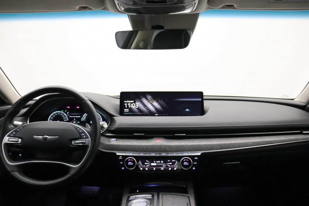 Genesis G80 87kWh | Solarroof | Massage | Stoelventilatie |, 0 cilinders, Gebruikt, Zwart, 1885 kg