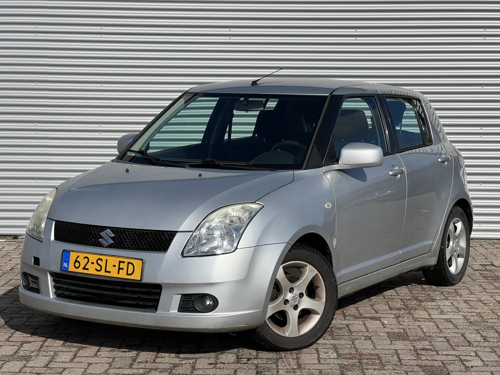 Suzuki Swift 1.3 Exclusive | Nieuw Binnen! | Airco | Radio C, Voorwielaandrijving, Stof, Zwart, 965 kg