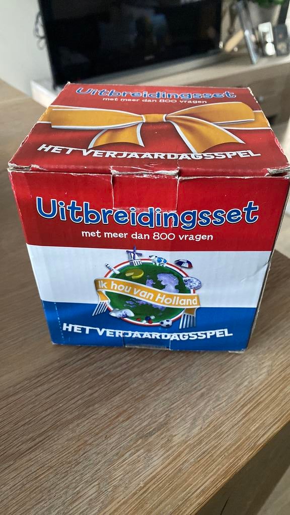 Verjaardagsspel ik hou v holland uitbreidingsset, Ophalen, Gebruikt