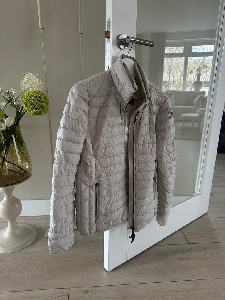 Parajumpers dames jas, kort model, beige, maat M, Ophalen, Zo goed als nieuw, Maat 38/40 (M), Beige