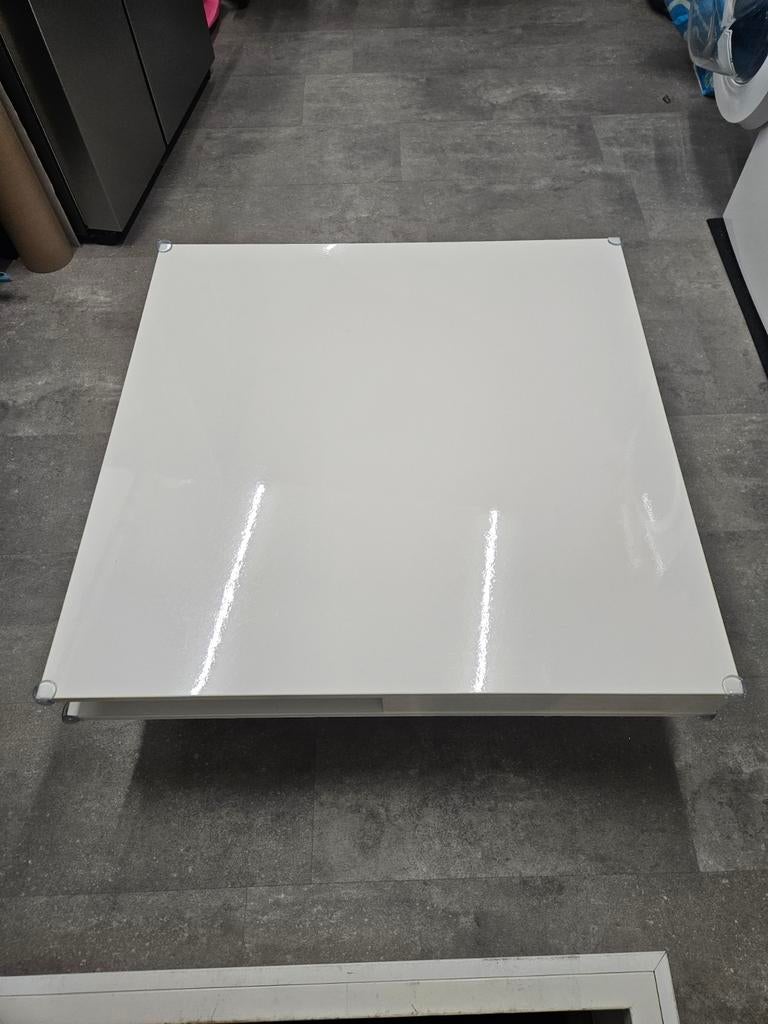 Salontafel vierkant, Ophalen, Gebruikt, 50 tot 100 cm, Vierkant