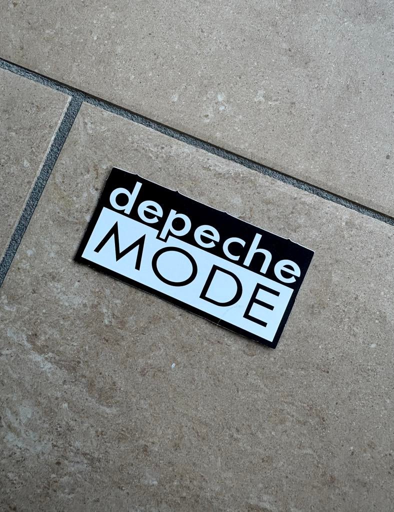 Depeche Mode sticker, Ophalen of Verzenden, Nieuw
