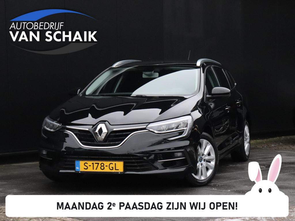 Renault Mégane Estate 1.6 E-Tech Plug-In Hybrid 160 Equilib, Gebruikt, 4 cilinders, 1573 kg, Zwart