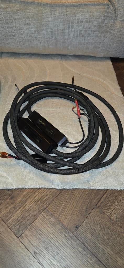 Transparent Music Wave Super Bi‑Wire Speakerkabels 4.5 m, Ophalen of Verzenden, Luidsprekerkabel