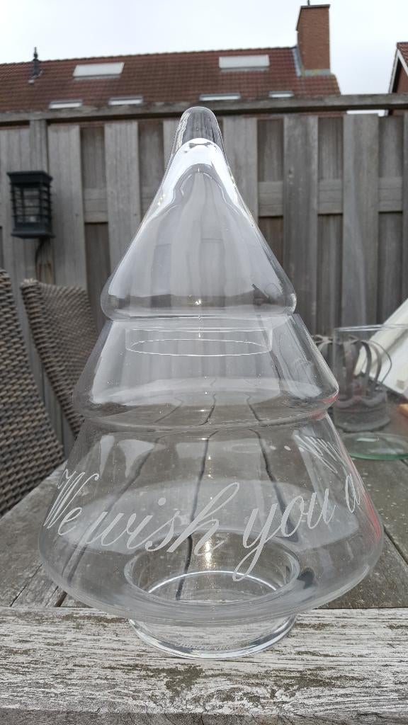 Riviera Maison 'we wish you a merry' stolp, Ophalen, Zo goed als nieuw