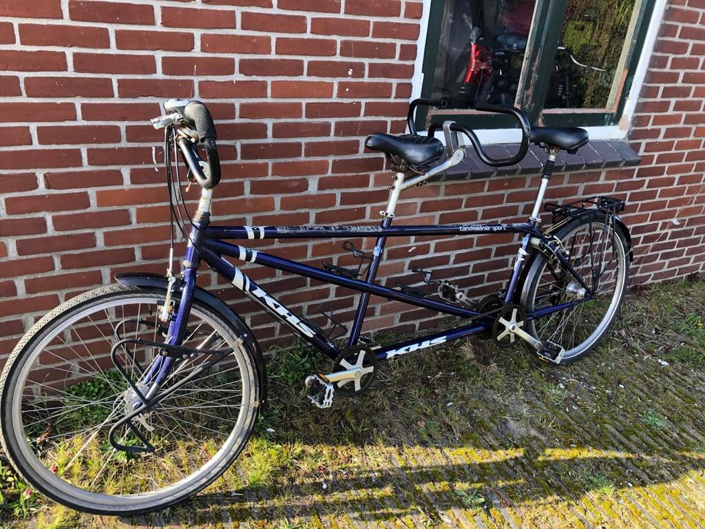 KHS Tandemfiets, racefiets, tourfiets, bickpacking, Gebruikt, Vering, Ophalen of Verzenden, Minder dan 47 cm