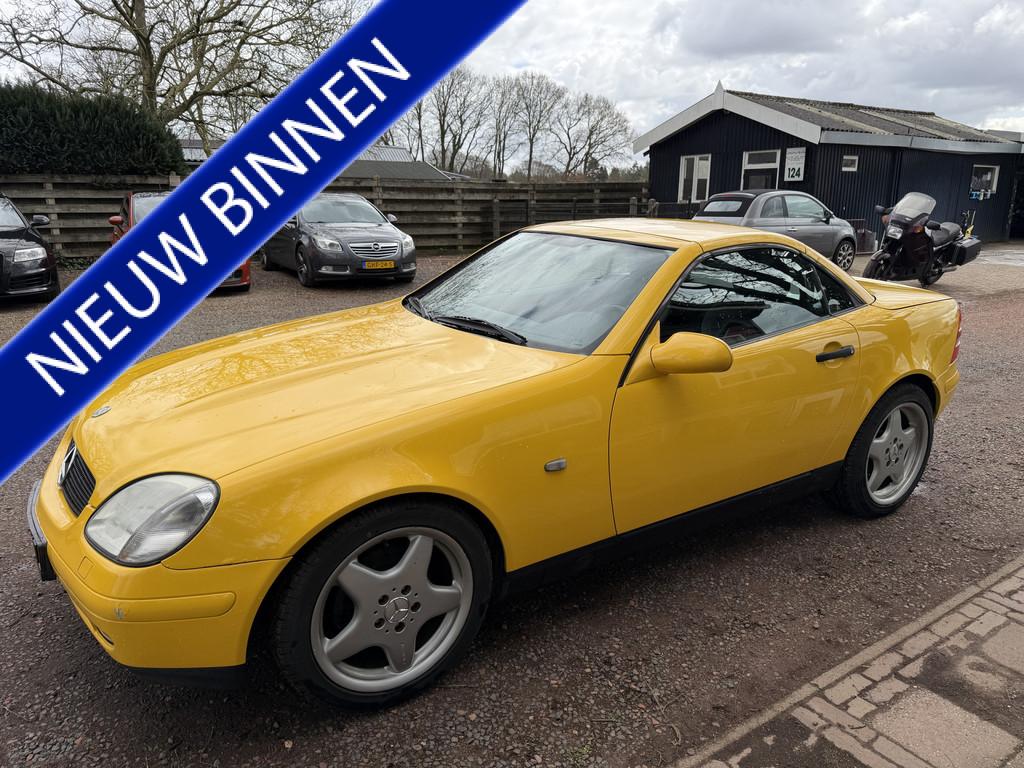 Mercedes-Benz SLK klasse 200 (bj 1998, automaat), Auto's, Oldtimers, Automaat, 1998 cc, Lederen bekleding, Overige kleuren