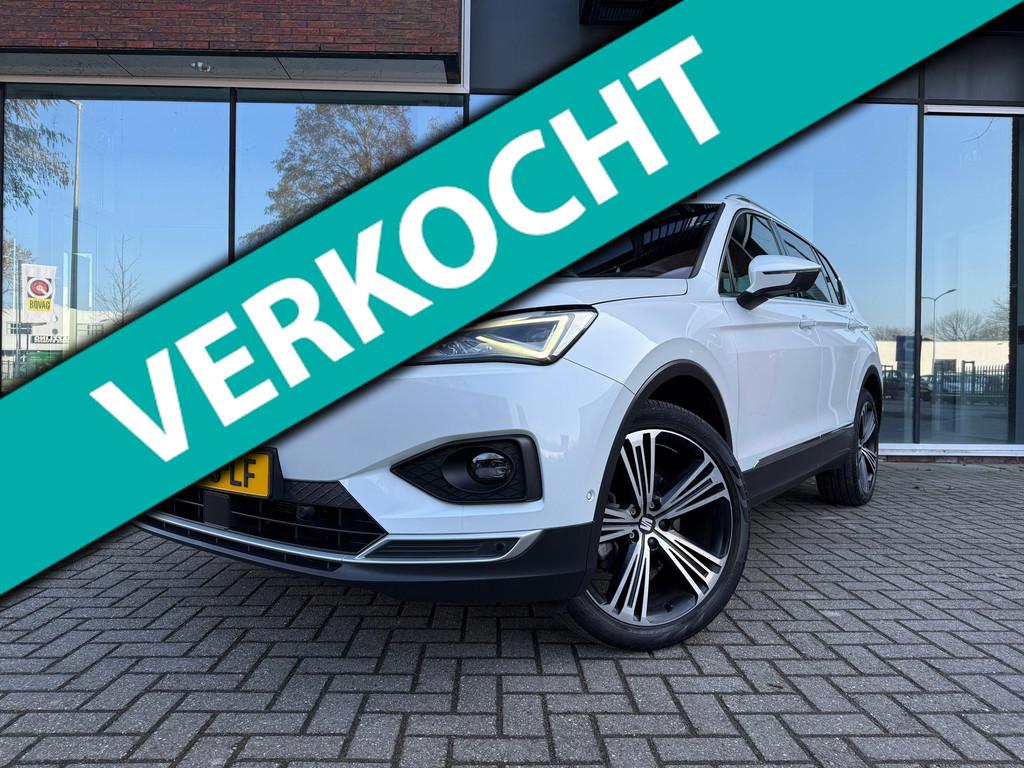Seat Tarraco 1.5 TSI Xcellence 7p. - Navi - Trekhaak - Clima, Voorwielaandrijving, 4 cilinders, 150 pk, Wit