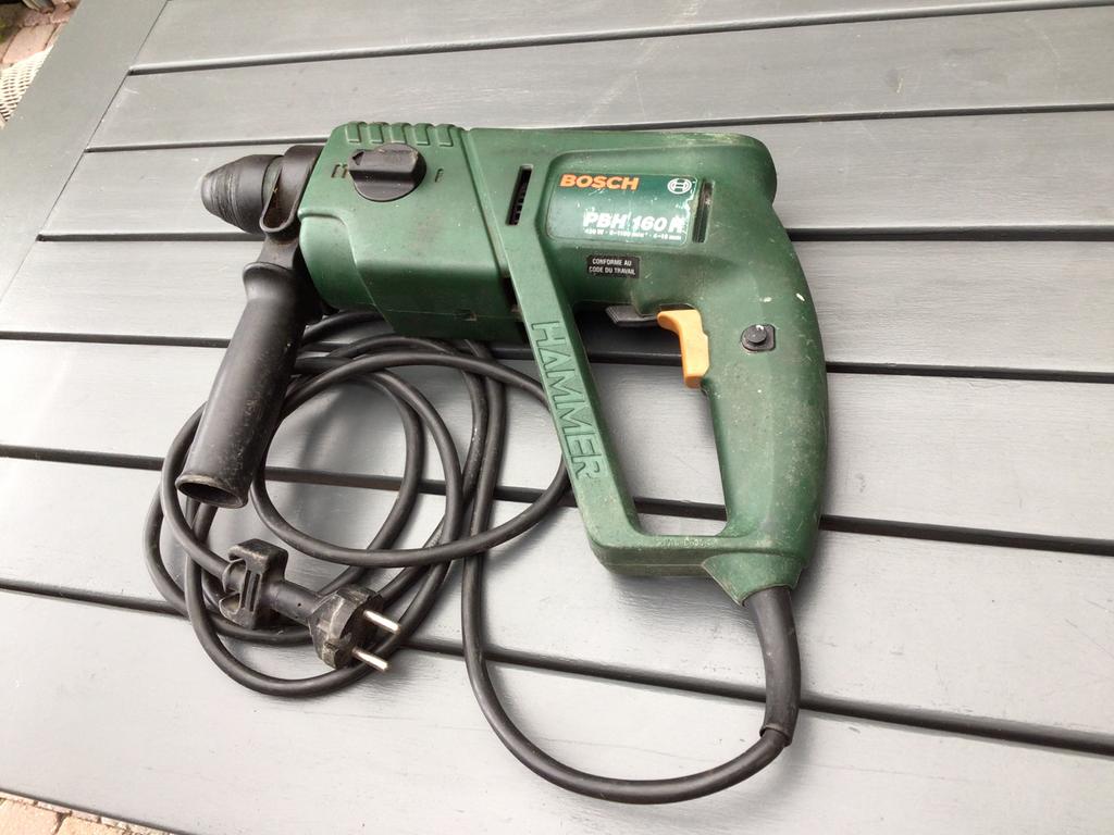 Bosch  PBH 160 R machine, Ophalen, Gebruikt, 400 tot 600 watt, Boor- en/of Breekhamer