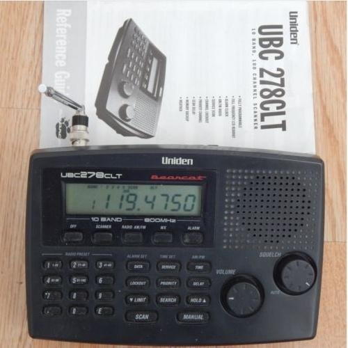 Uniden Bearcat UBC278CLT. O.a. luchtvaart, kerkradio., Telecommunicatie, Scanners, Ophalen, Gebruikt, 500 kanalen of meer