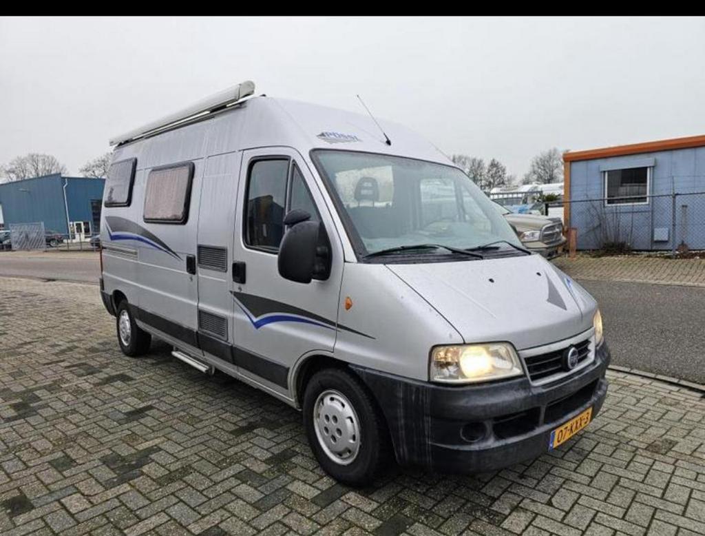 Fiat Ducato Pössl Camper word geleverd met nieuwe APK, Tot en met 2, Diesel, Particulier, Airconditioning
