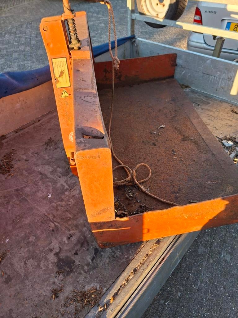 Grondbak klapbak tractor, 100 liter of meer, Ophalen of Verzenden, Transportkar