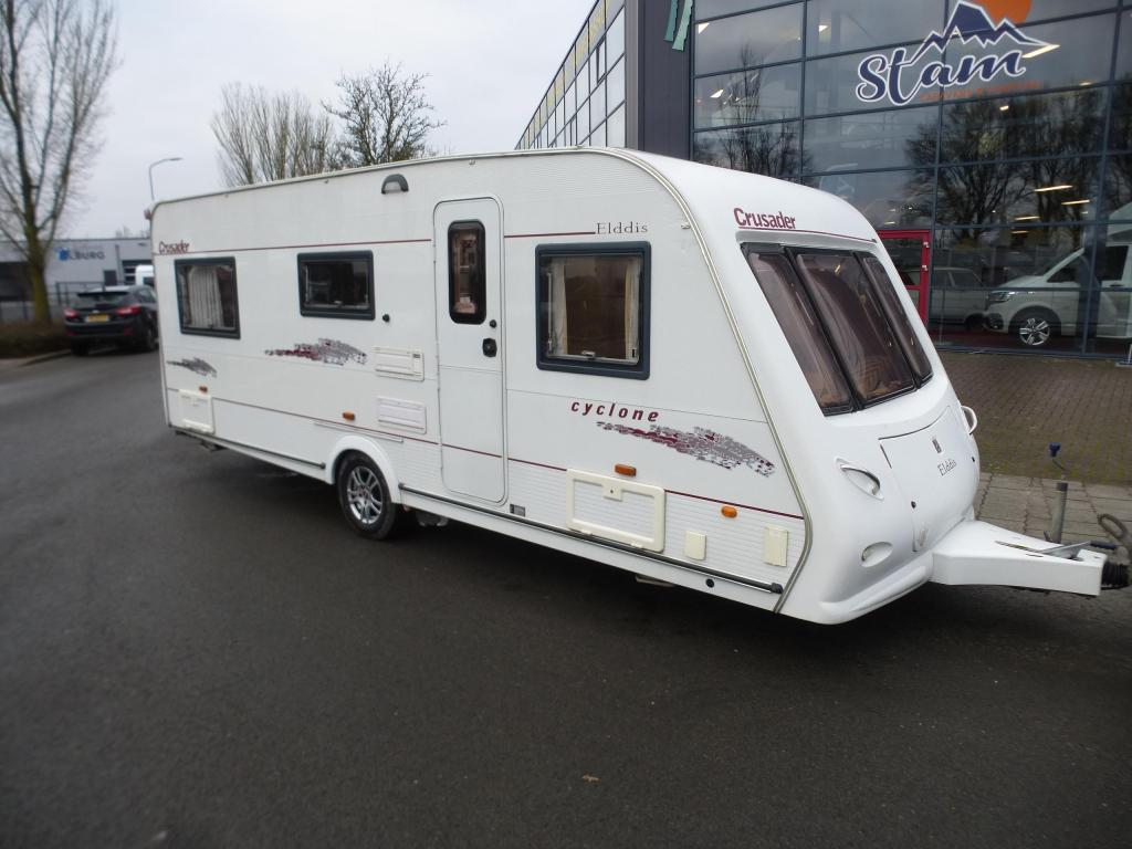 Elddis Corona 530 mover en voortent, Standaardzit, Elddis, Schokbreker, 5 tot 6 meter