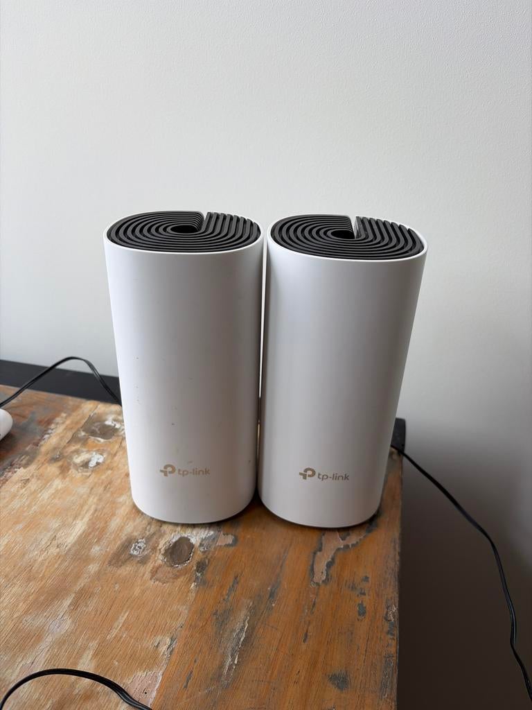 TP-Link Deco M4 WiFi boosters (2 stuks), Computers en Software, Routers en Modems, Ophalen, Zo goed als nieuw, Router