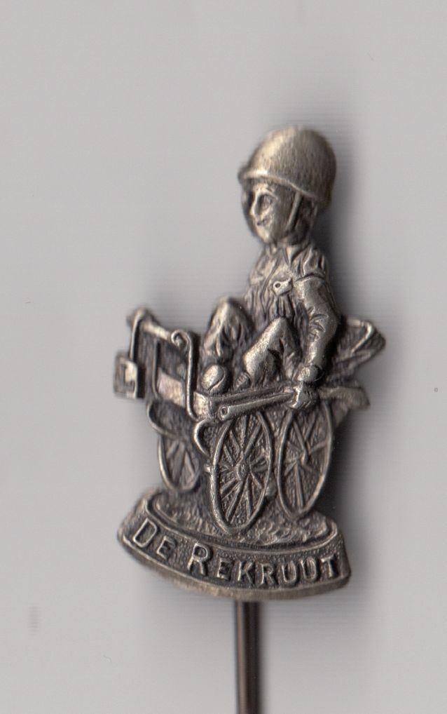 De Rekruut speldje, Verzamelen, Niet vindbaar, Niet vindbaar, Nederland, Embleem of Badge