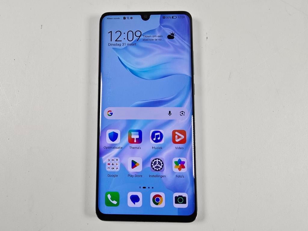 Huawei P30 Pro – 128GB – Breathing Crystal – C-Grade, Gebruikt, Blauw, Touchscreen, Ophalen of Verzenden