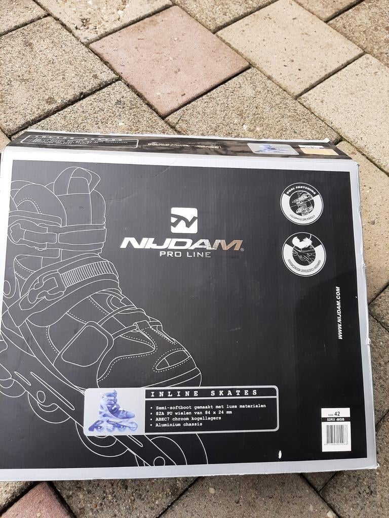 Nieuwe NIJDAM Pro Line Inline Skates - Maat 42, Overige merken, Heren, Nieuw, Ophalen of Verzenden
