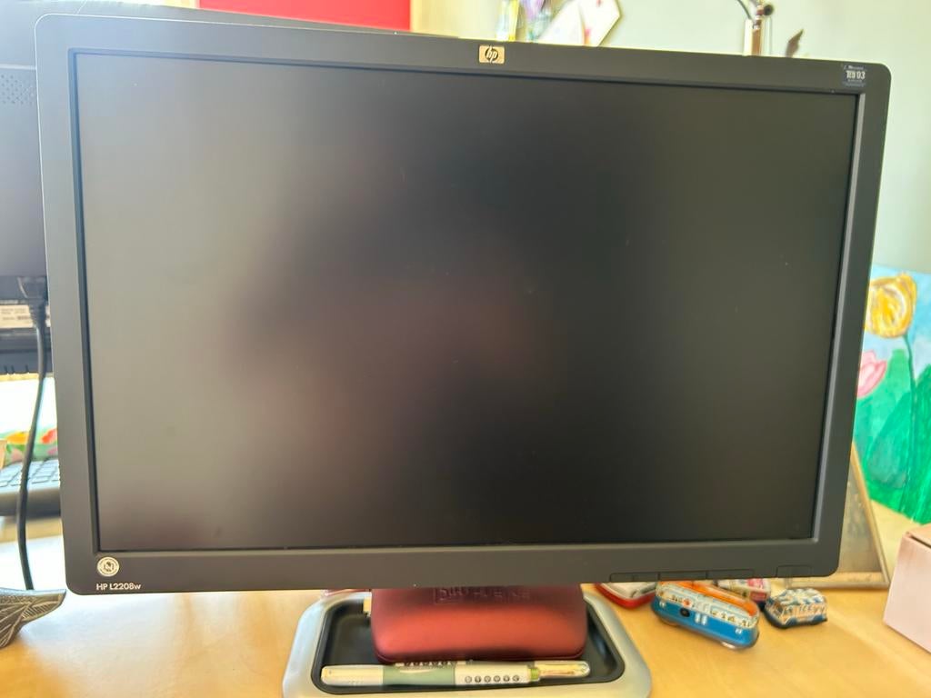 HP L2208w Beeldscherm - 22 inch, Computers en Software, Monitoren, Ophalen of Verzenden, Gebruikt, Full HD, 60 Hz of minder