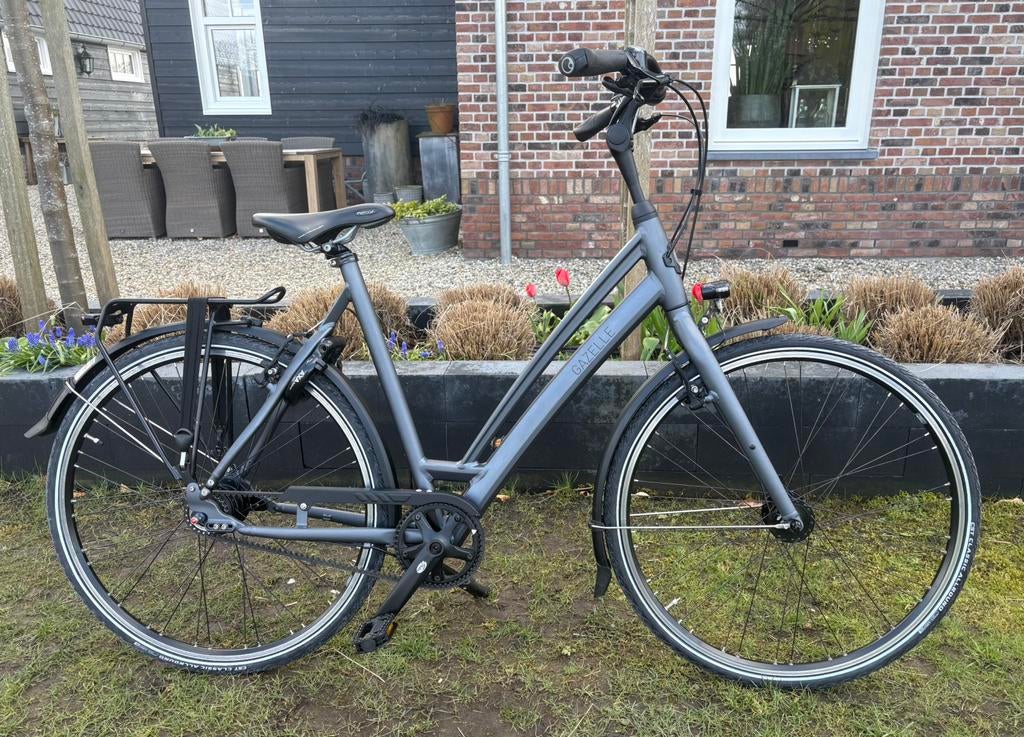 ZGAN, Gazelle Chamonix s8 damesfiets belt h57 met garantie, ., Ophalen of Verzenden, Zo goed als nieuw, .