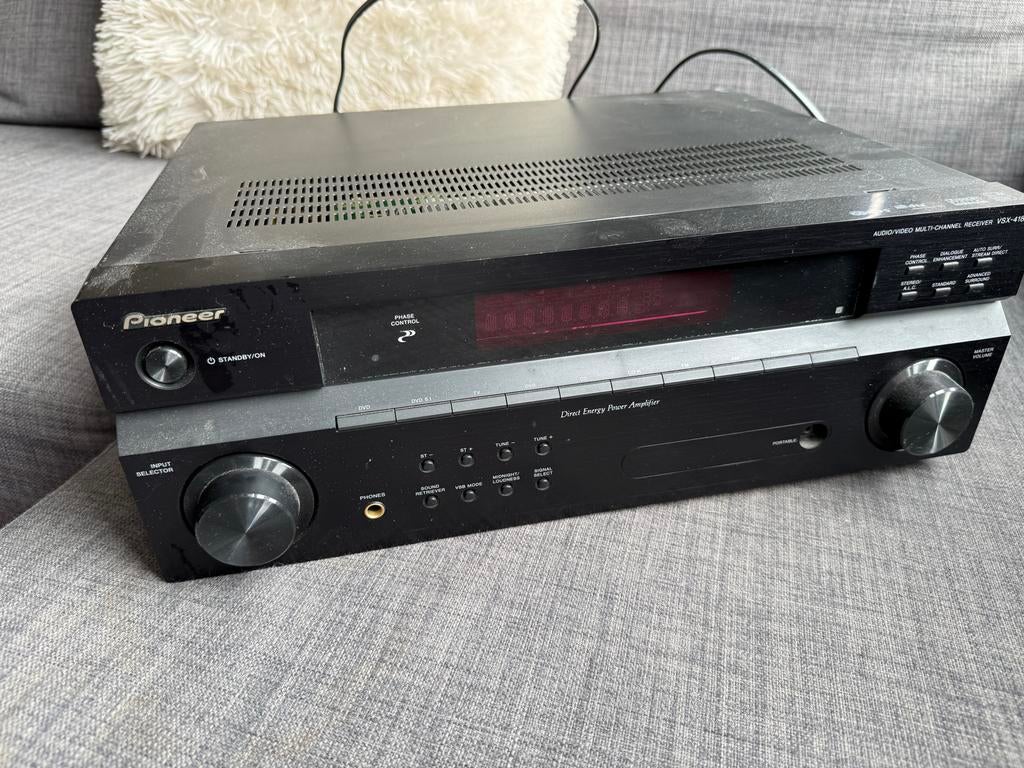 Pioneer VSX-418 Audio/Video Multi-Channel Receiver, Gebruikt, Ophalen of Verzenden, 60 tot 120 watt, Pioneer