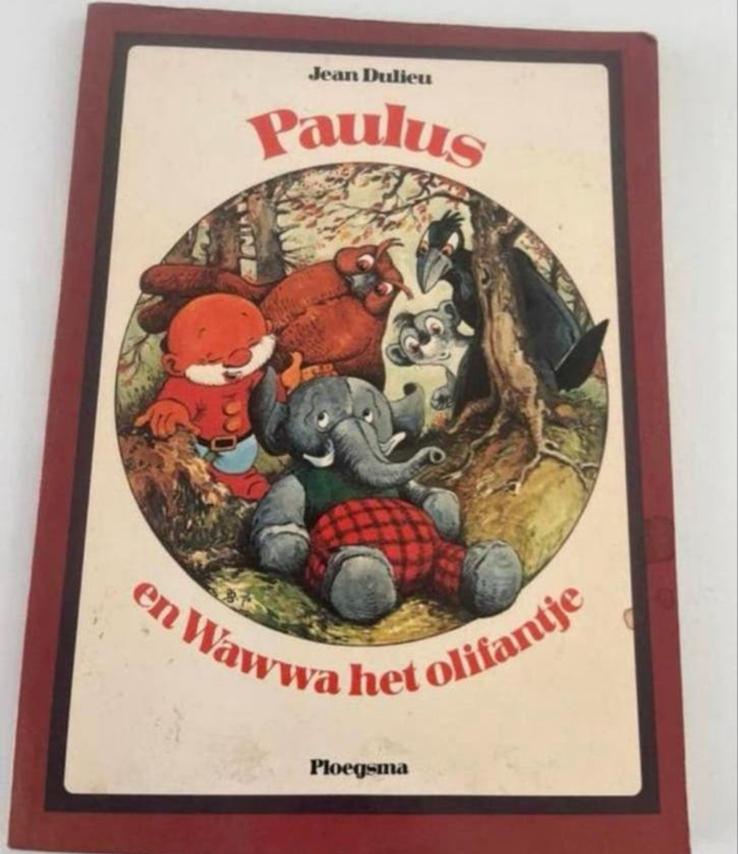 Paulus en Wawwa het olifantje - Jean Dulieu, Boeken, Kinderboeken | Jeugd | onder 10 jaar, Gelezen, Ophalen of Verzenden